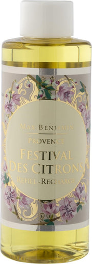 Max Benjamin Navulling Geurstokjes Festival Des Citrons 150 Ml