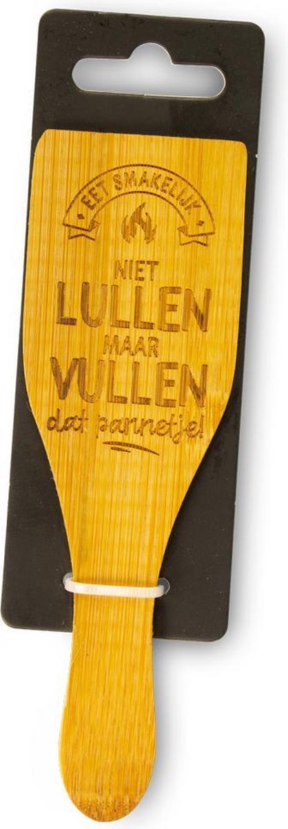 Eet smakelijk - Gourmet Spatel "Niet Lullen"
