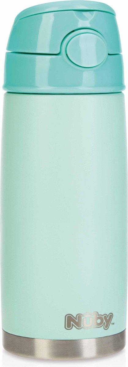 Nûby - Inox Thermos drinkbeker - 420ml - Groen