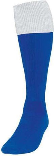 Precision Voetbalsokken Turnover Junior Nylon Blauw/wit Maat 30-34