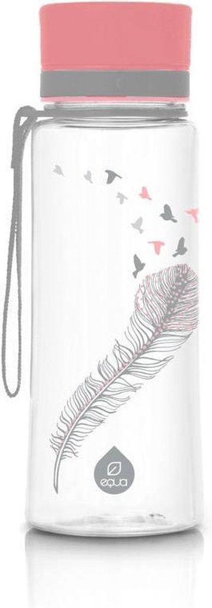 Equa BPA free drinkfles 600 ml - Uitvoering - Birds