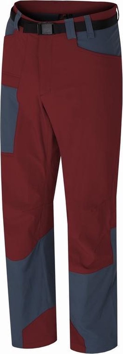 Hannah Wandelbroek Varden Heren Polyamide Bordeaux/grijs Mt Xxl