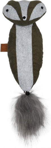 D&D Rocco trappelkussen stinkdier Groen 40x11cm