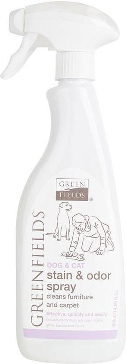 Greenfields Stain & Odour Spray - Verwijdert stank en vervuiling veroorzaakt door urine