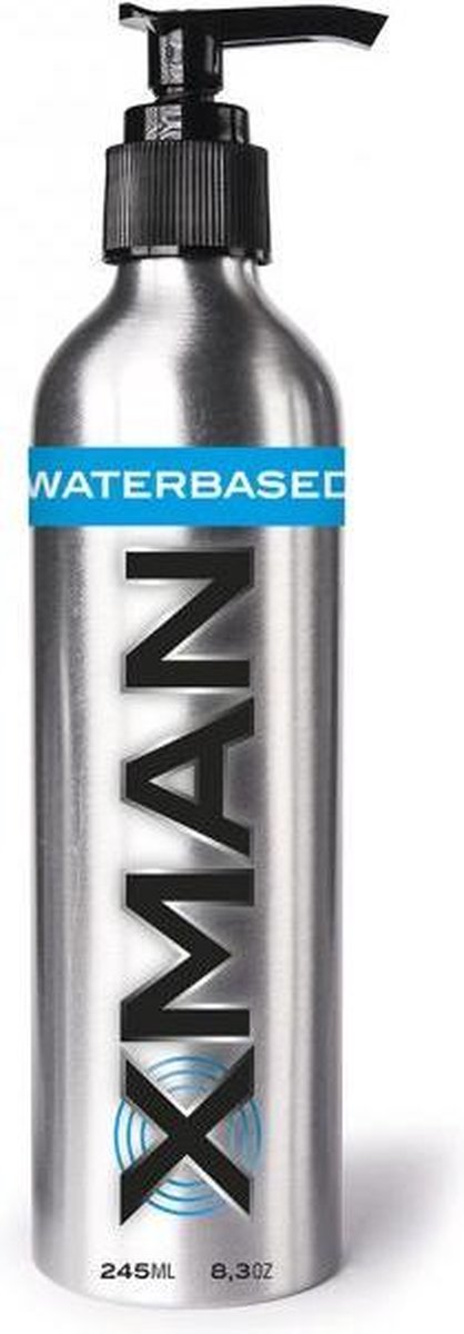 X-Man Glijmiddel op waterbasis - 250 ml
