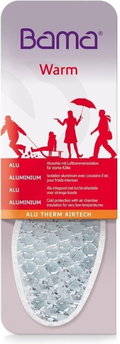 Alutherm inlegzool | Isoleert Tegen Optrekkende Kou | Bama | Maat 44