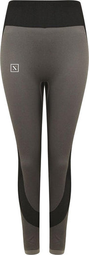 LXURY Tech Dames Sportlegging  Maat L/XL - Grijs - Naadloze Legging  - Relax - Dames Leggings - Yoga & Fitness - Hoge Taille - Legging