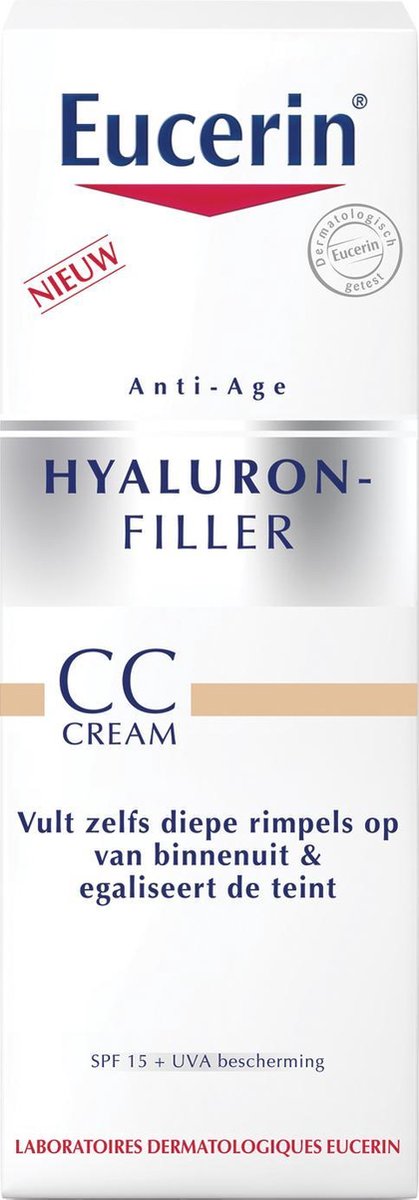 Eucerin Hyaluron-Filler Anti-Rimpel CC Light Dagcrème - 50 ml