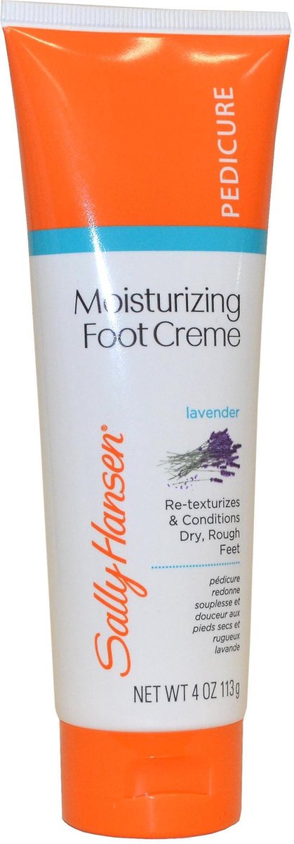 Sally Hansen Moisturizing Foot Creme Lavendel 115ml