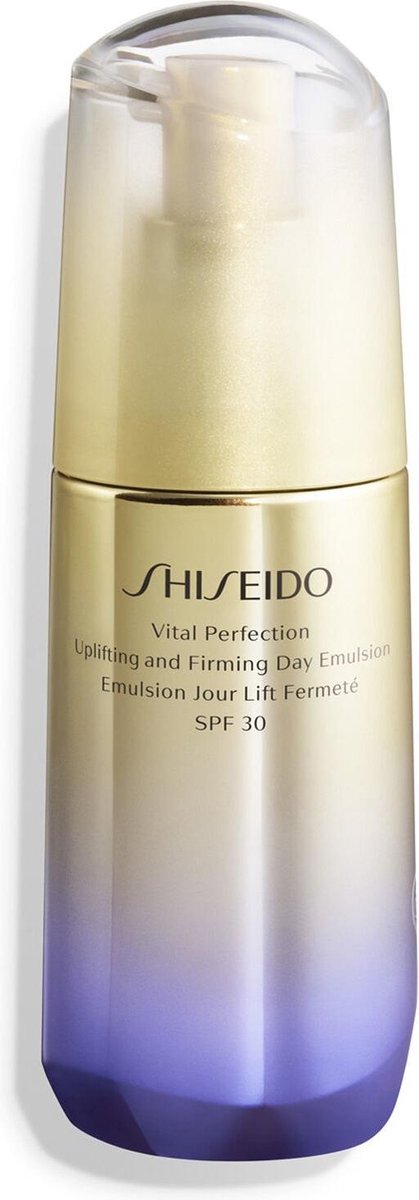 Shiseido Vital Perfection Uplifting and Firming Day Emulsion SPF 30 gezichtsserum 75 ml Vrouwen