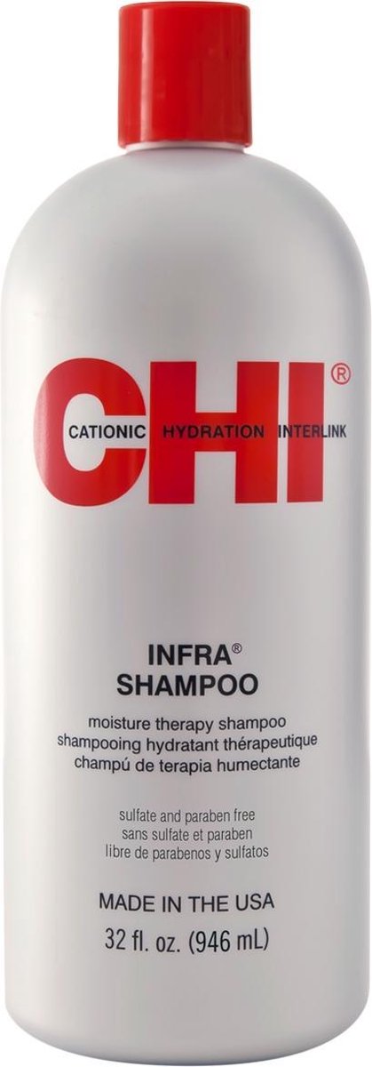 CHI Infra Shampoo-946 ml -  vrouwen - Voor Dik haar/Droog haar/Pluizig haar