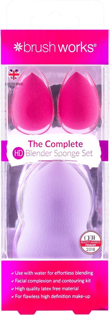 Brushworks HD Complete Blending Sponge Set