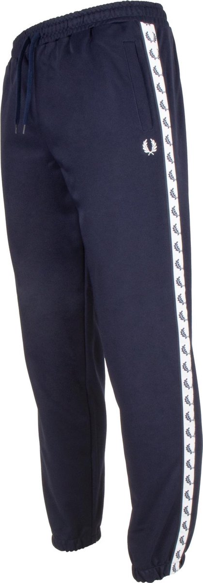 Fred Perry Sportbroek - Maat L  - Mannen - Donker blauw - Wit