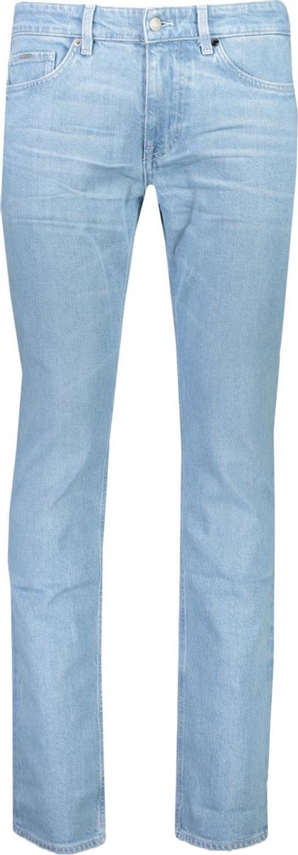 Hugo Boss  Jeans Blauw Getailleerd - Maat W36 X L32 - Heren - Lente/Zomer Collectie - Katoen;Elastaan