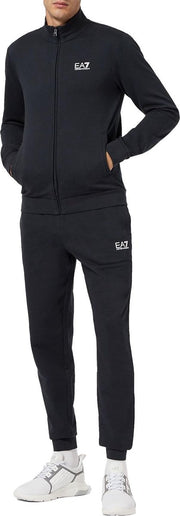 EA7 Trainingspak - Maat M  - Mannen - blauw/wit