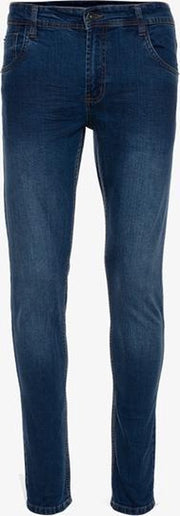 Unsigned comfort stretch fit heren jeans lengte 32 - Blauw - Maat 38/32