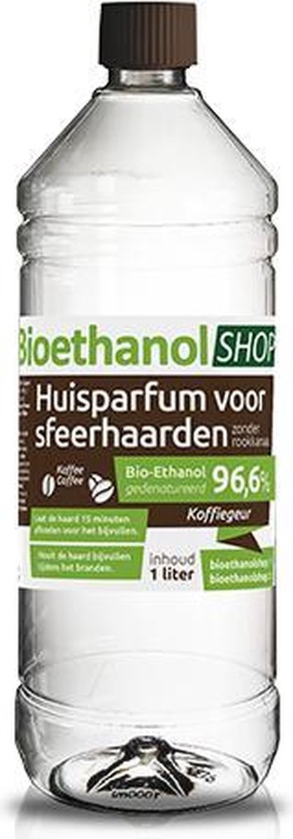 kieselgreen 1 Liter bioethanol Koffiegeur 96