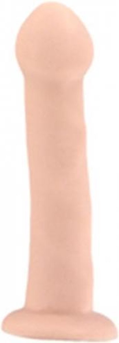 TOPCO - 13 cm - lekkere dildo - stevig en niet te groot - beige