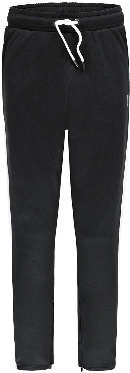 Re-Born Poly Panel Broek Heren - Zwart/Wit - Maat M