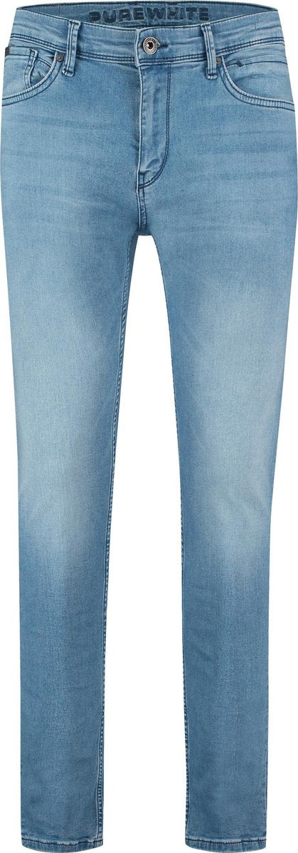 Purewhite The Jone 671 - Mid Blue - Skinny fit