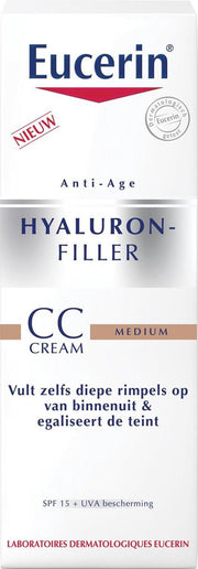 Eucerin Hyaluron-Filler Anti-Rimpel CC Medium Dagcrème - 50 ml