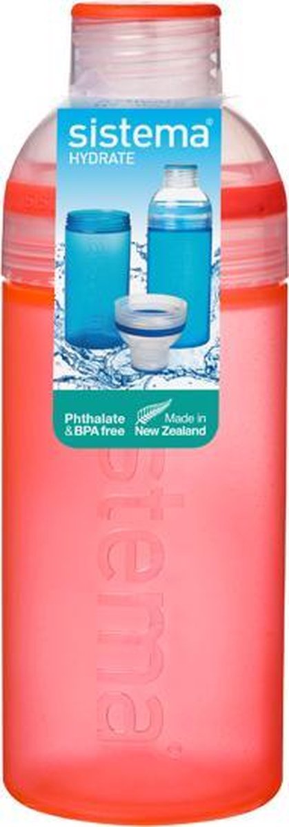 Sistema Hydrate Trio drinkfles - 580 ml - oranje