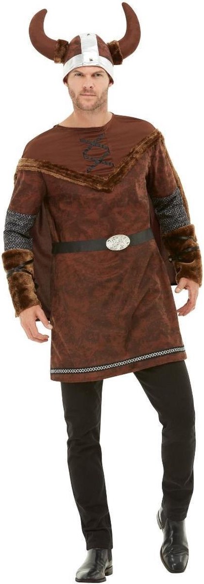 Viking Kostuum Barbaar Heren - Maat L
