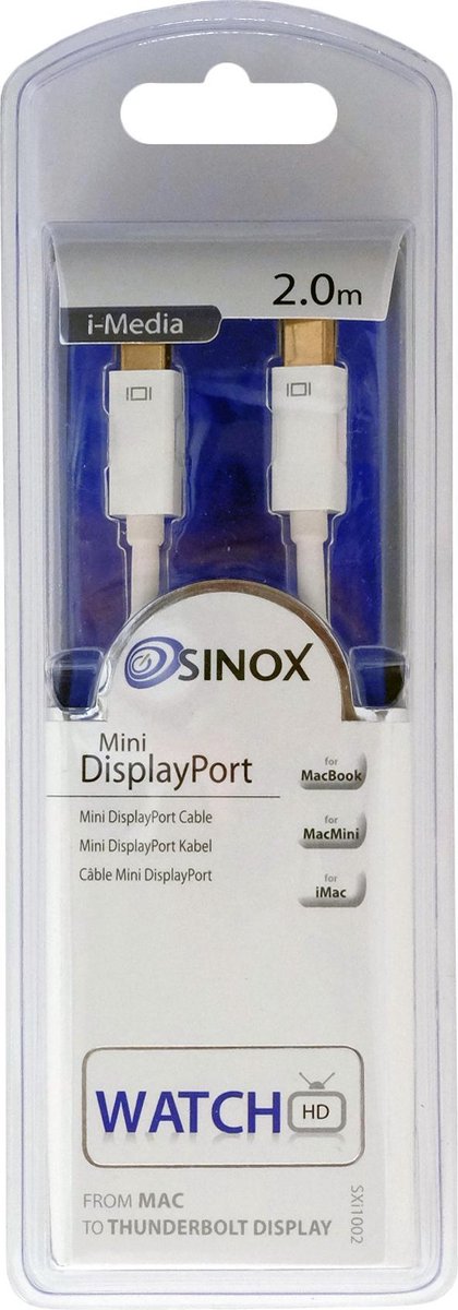 Verloopkabel Mini DP [male] - Mini DP [male]