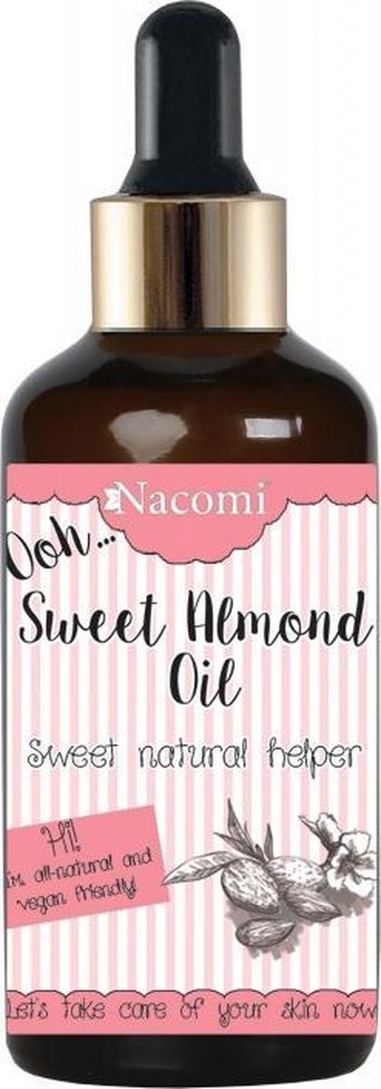Nacomi Sweet Almond Olie Met Pipette 50ml.