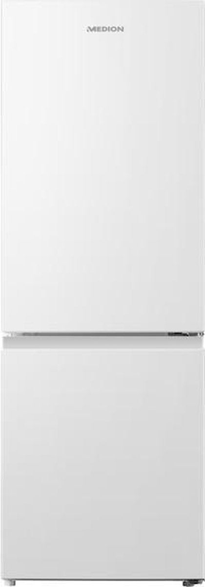 MEDION Koel-Vriescombinatie MD 37339 | 175 L totale netto-inhoud (122 L koelkastcompartiment & 53 L vriescompartiment) | sterrenclassificatie 4**** | LED-binnenverlichting