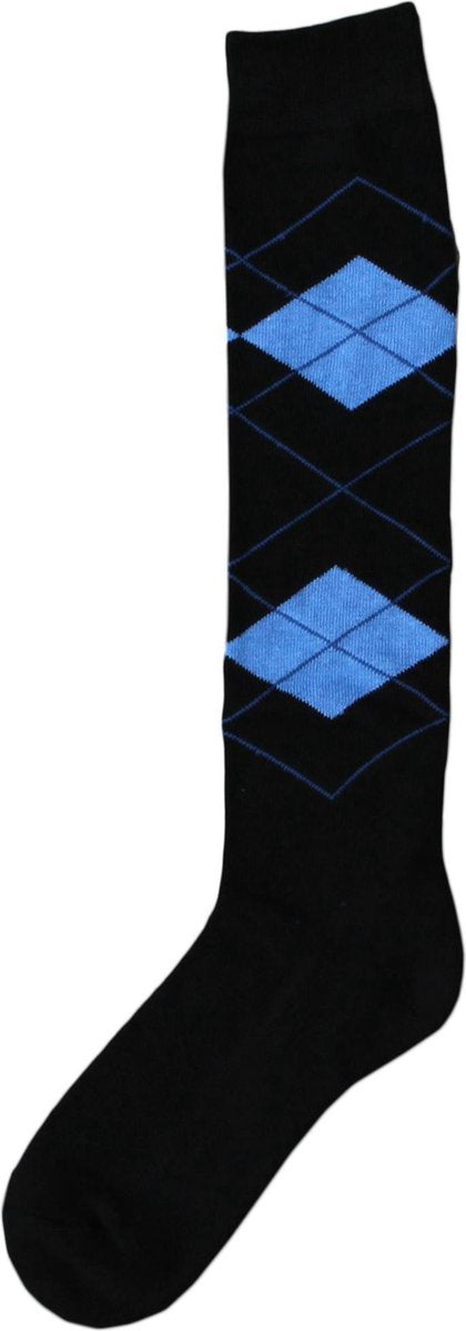 Kniekous RE zwart/l.blauw 43-46