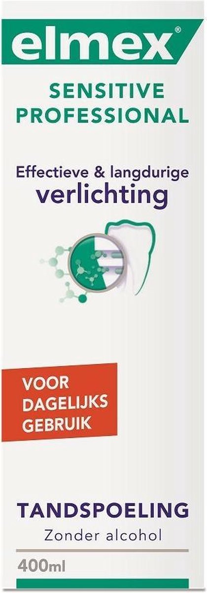6x Elmex Sensitive Professional Tandspoeling 400 ml