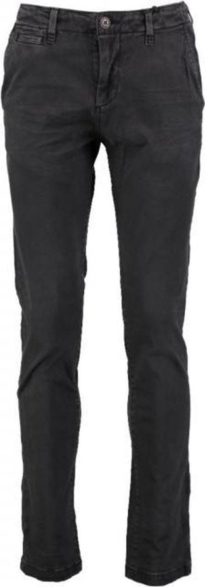 Petrol zwarte chino jeans - Maat W30-L32