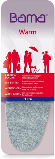 Felta inlegzool | Robuuste en Duurzame Bescherming Tegen Vocht en Kou | Bama | Maat 47