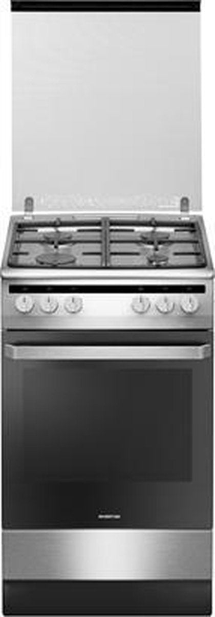Inventum VFG5020GRVS - Gasfornuis - RVS