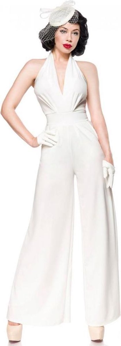 Belsira Jumpsuit -L- 50067 Wit