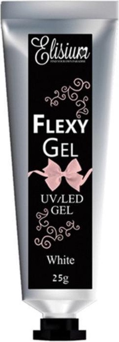 Flexy Gel nagelverlengingsgel Wit 25g