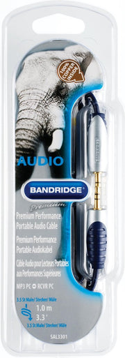 Bandridge - Aux Kabel - 1 meter