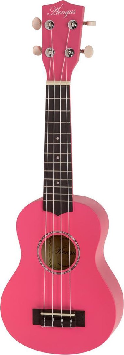 Áengus Sopraan Ukelele / Ukulele - Roze