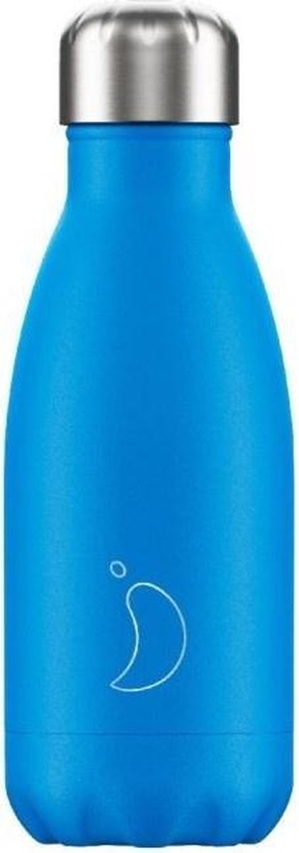 Chilly's Bottle - Neon Blue  - 260 ml