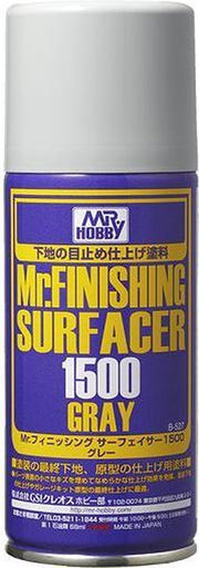 Mrhobby - Mr. Finishing Surfacer 1500 Gray 170 Ml (Mrh-b-527)