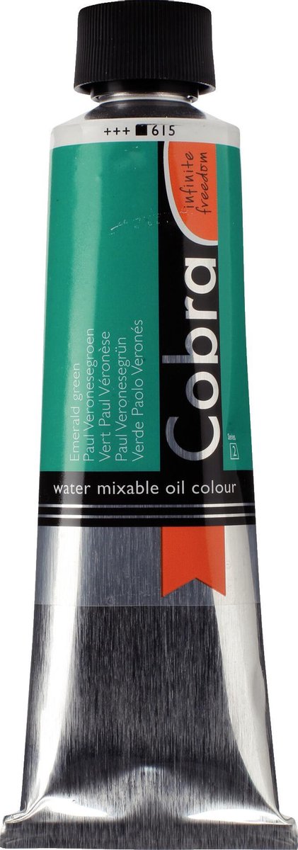 Cobra Artist Watervermengbare Olieverf 150mL 615 Paul Veronesegroen