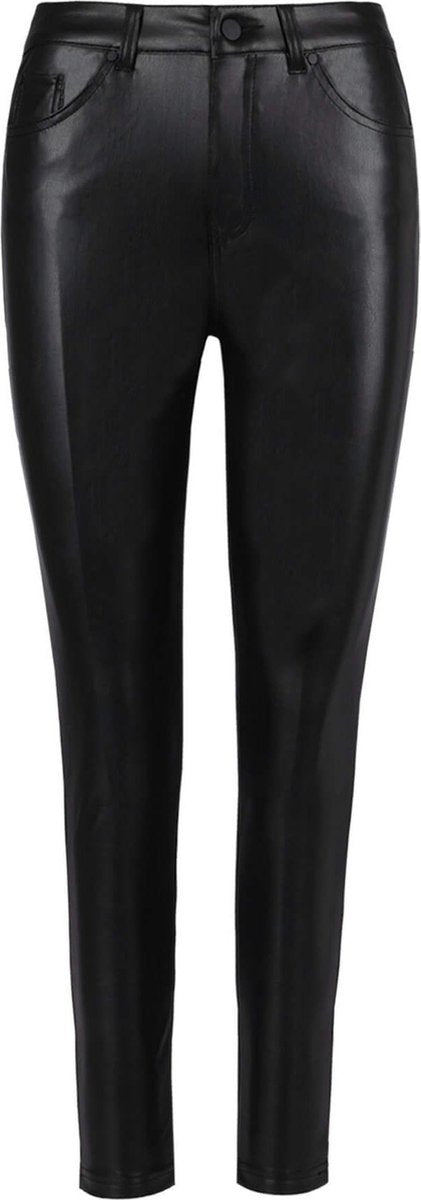 Faux leather pants