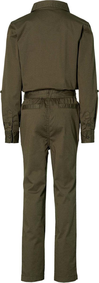 Levv jumpsuit Mae olijfgroen voor meisjes - maat 176