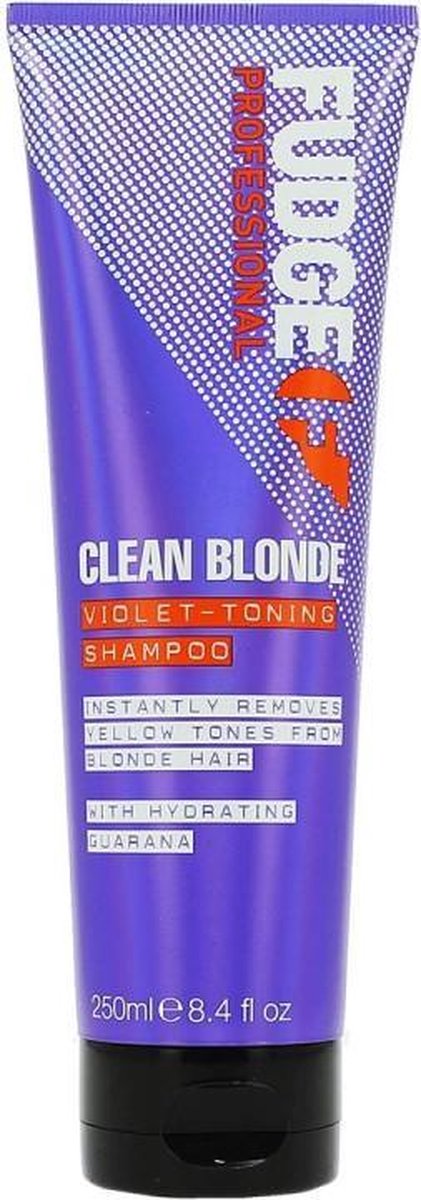 3X Fudge Clean Blonde Violet Toning Shampoo - 50 ml