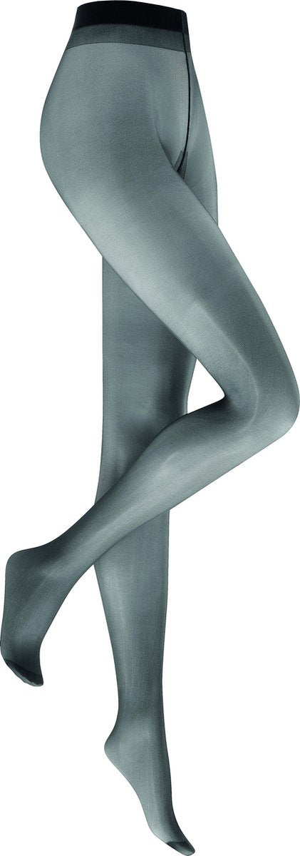 Kunert Satin Look 20 Panty - Zwart - Maat 42-44