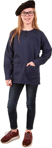 Blauwe kiel katoen unisex kinderen