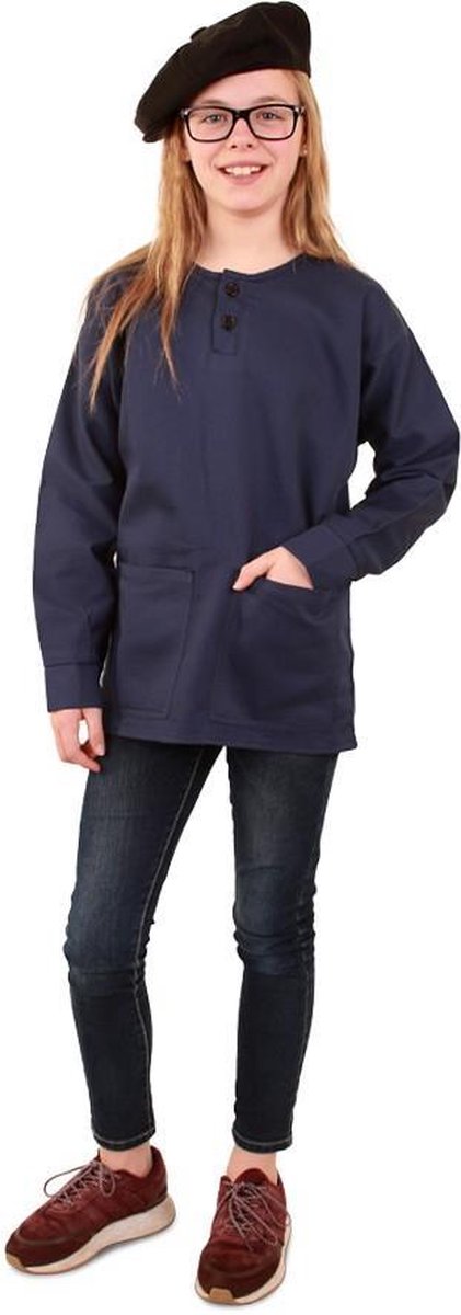 Blauwe kiel katoen unisex kinderen
