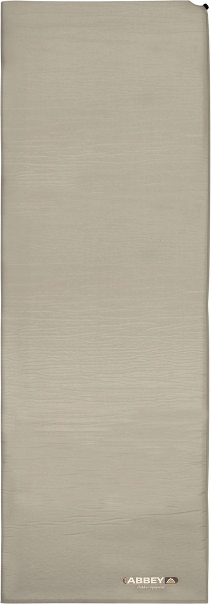 Abbey Camp slaapmat 3.7cm grijs kind kinderen lichtgewicht zelfopblasend