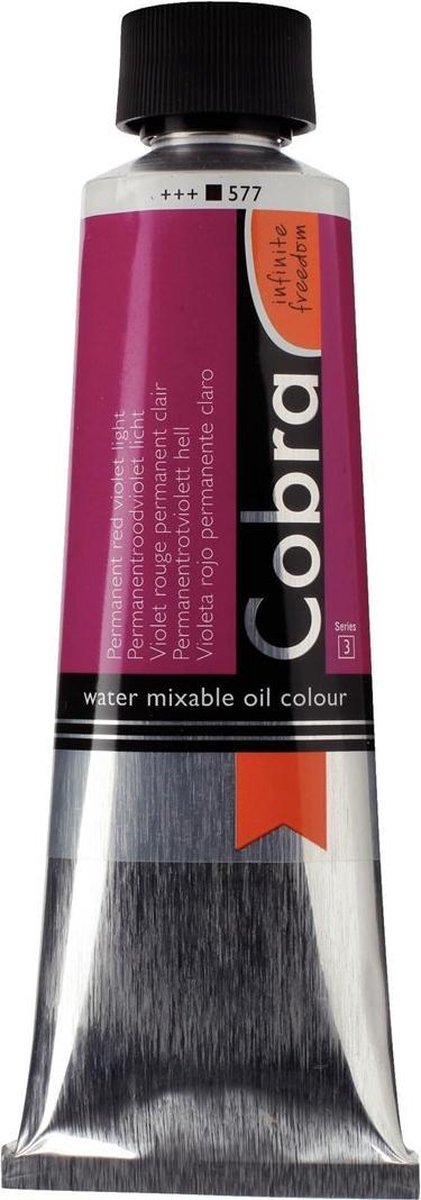 Cobra Artist Watervermengbare Olieverf 150mL 577 Permanentroodviolet licht